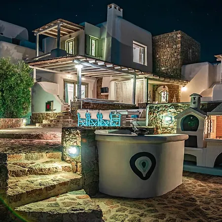 Manolia Luxury Private House By Mykonian Kazarte Villa Kalo Livadi Exterior photo